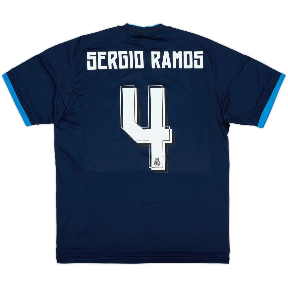 2015-16 Real Madrid Third Shirt Sergio Ramos #4 (M)