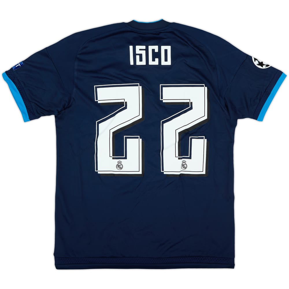 Camiseta de la tercera equipación del Real Madrid 2015-16 Isco #22 - 8/10 - (S)