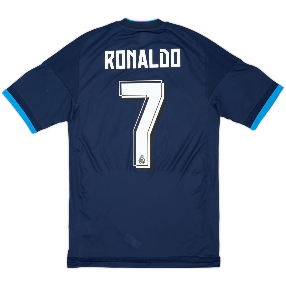 2015-16 Real Madrid Authentic 'Final Milano' Third Shirt Ronaldo #7 (S)