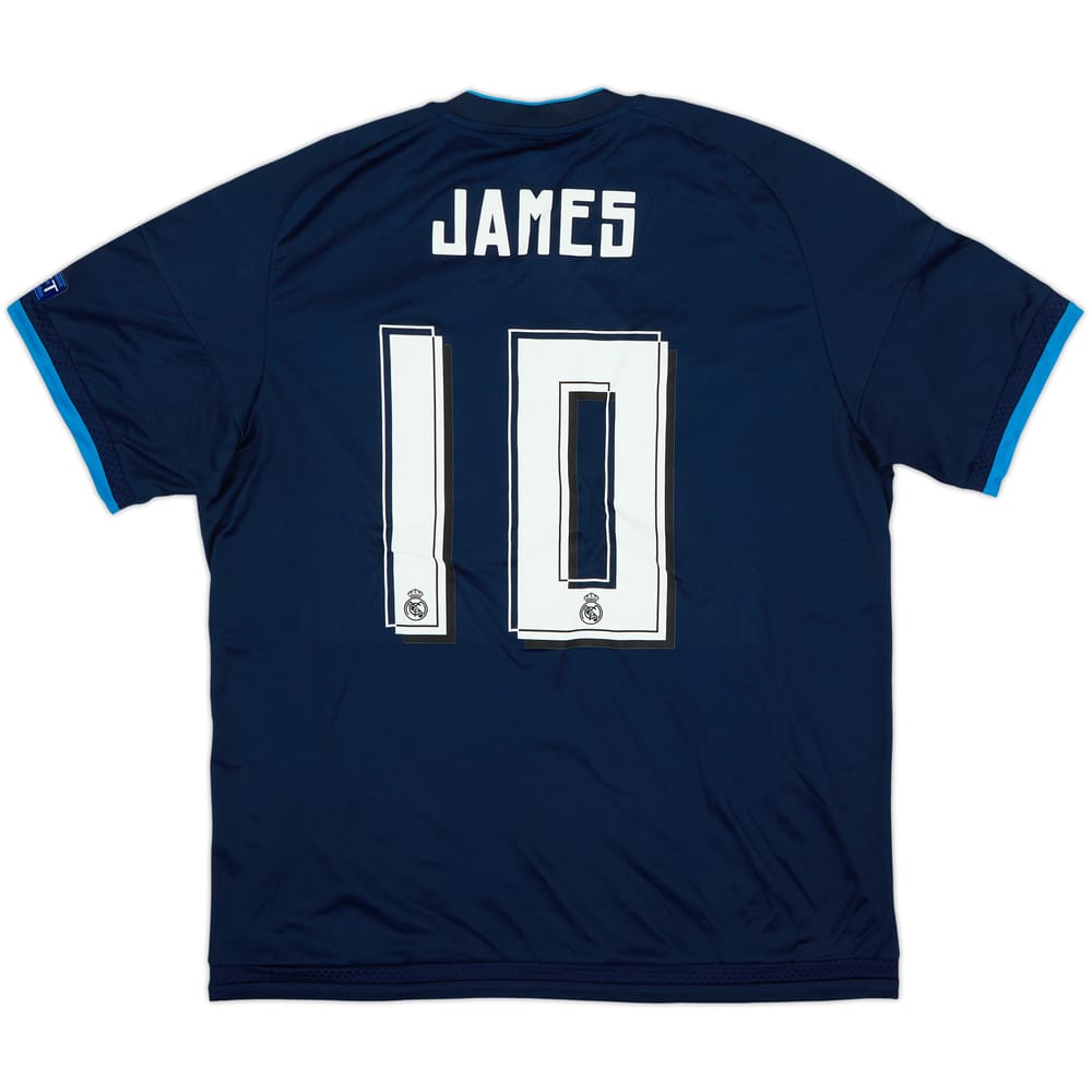 2015-16 Real Madrid Third Shirt James #10 (L)