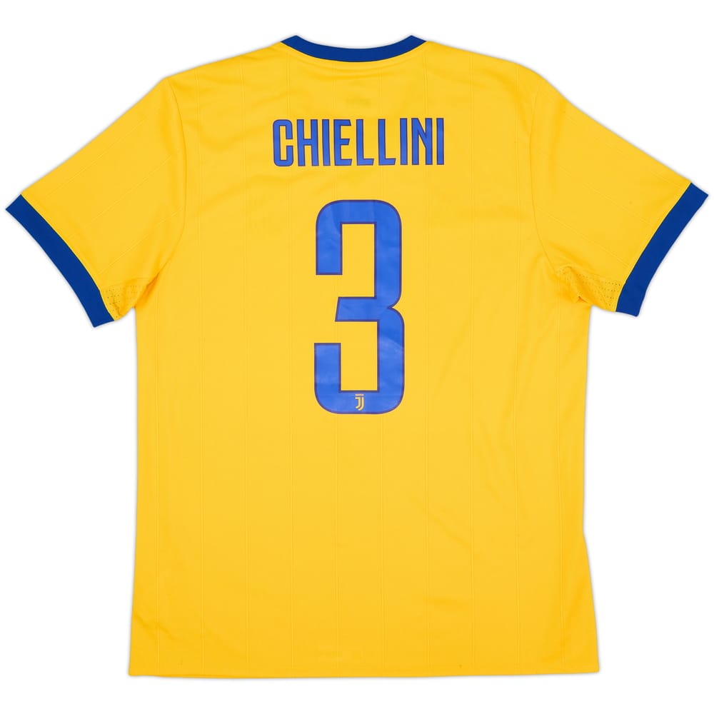 2017-18 Juventus Away Shirt Chiellini #3 (L)