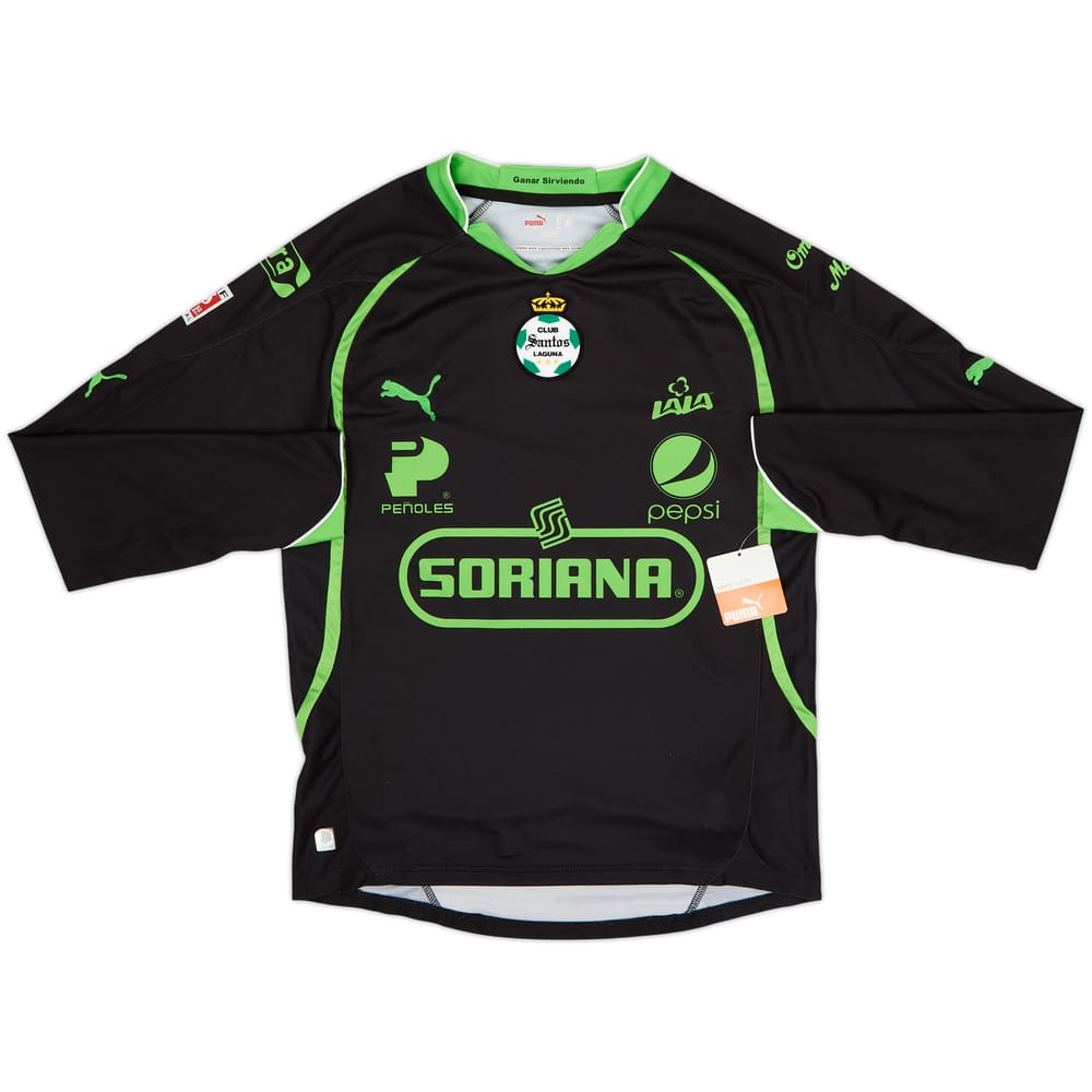 Camiseta de manga larga de visitante del Santos Laguna 2011-12 (S)