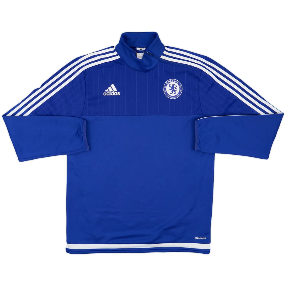 2015-16 Chelsea adidas 1/4 Zip Drill Top - 4/10 - (M)