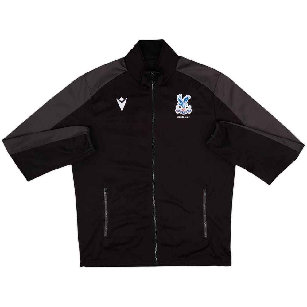 2022-23 Crystal Palace Ground Staff Macron Track Jacket - 8/10 - (M)