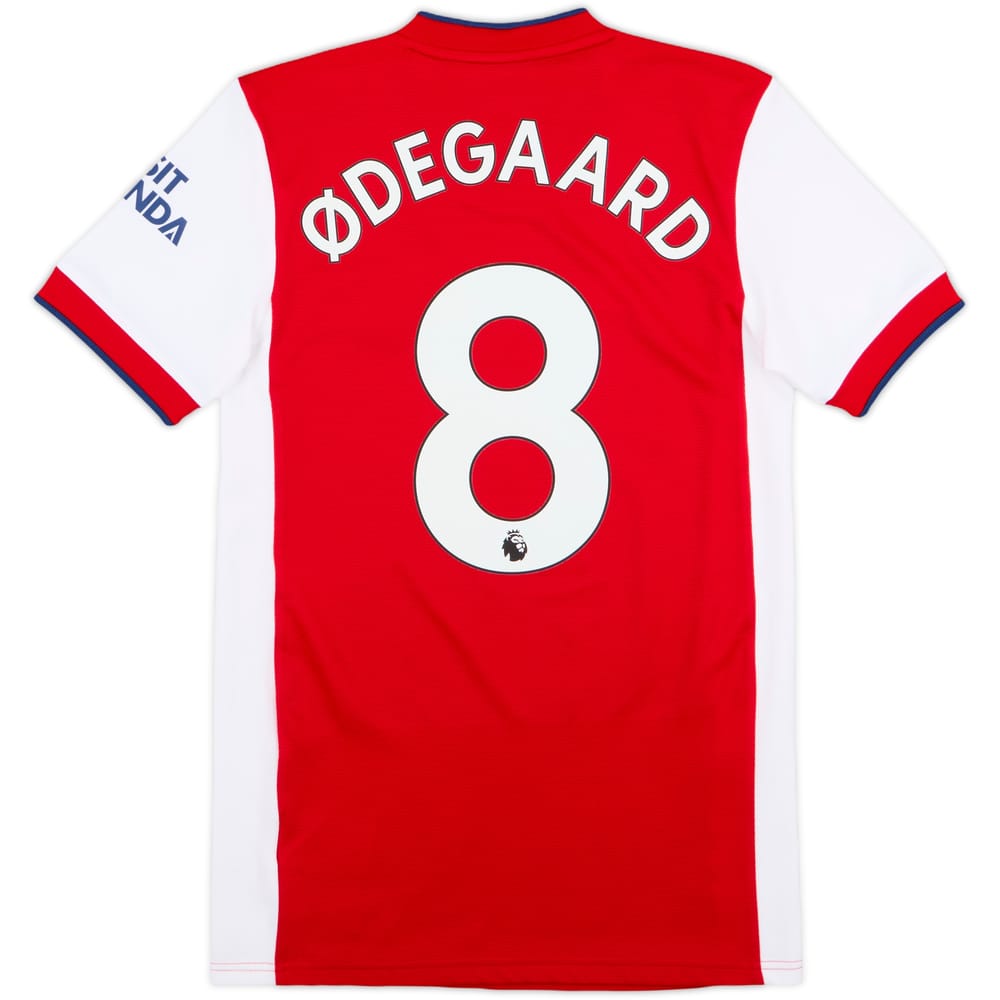 2021-22 Arsenal Home Shirt Odegaard #8 - 7/10 - (XS)
