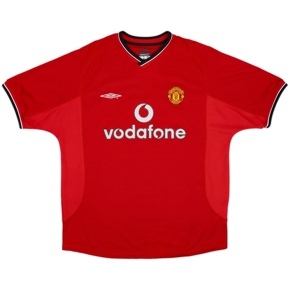 2000-02 Manchester United Home Shirt - 5/10 - (L)
