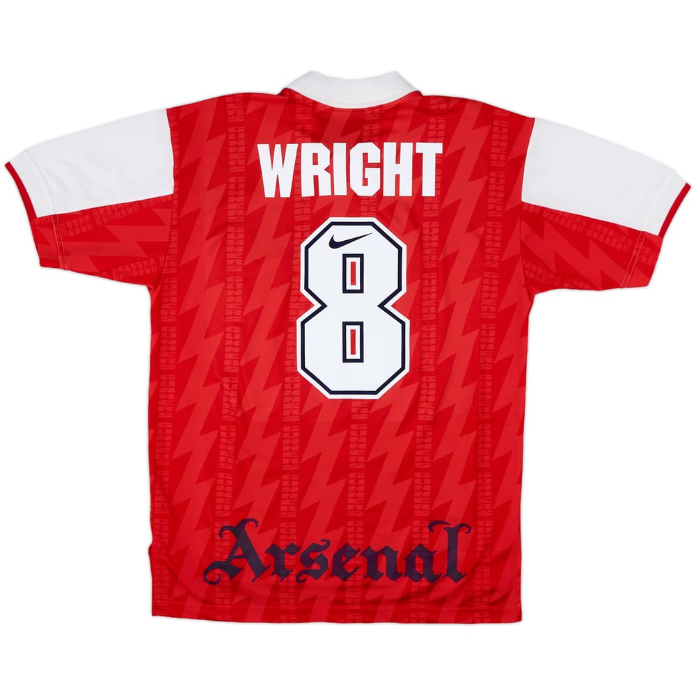 1994-96 Arsenal Home Shirt Wright #8 - 7/10 - (M)