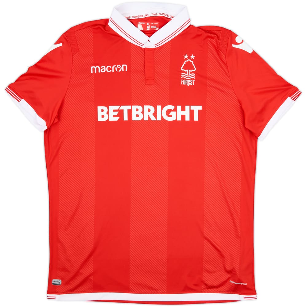 2018-19 Nottingham Forest Home Shirt - 10/10 - (3XL)