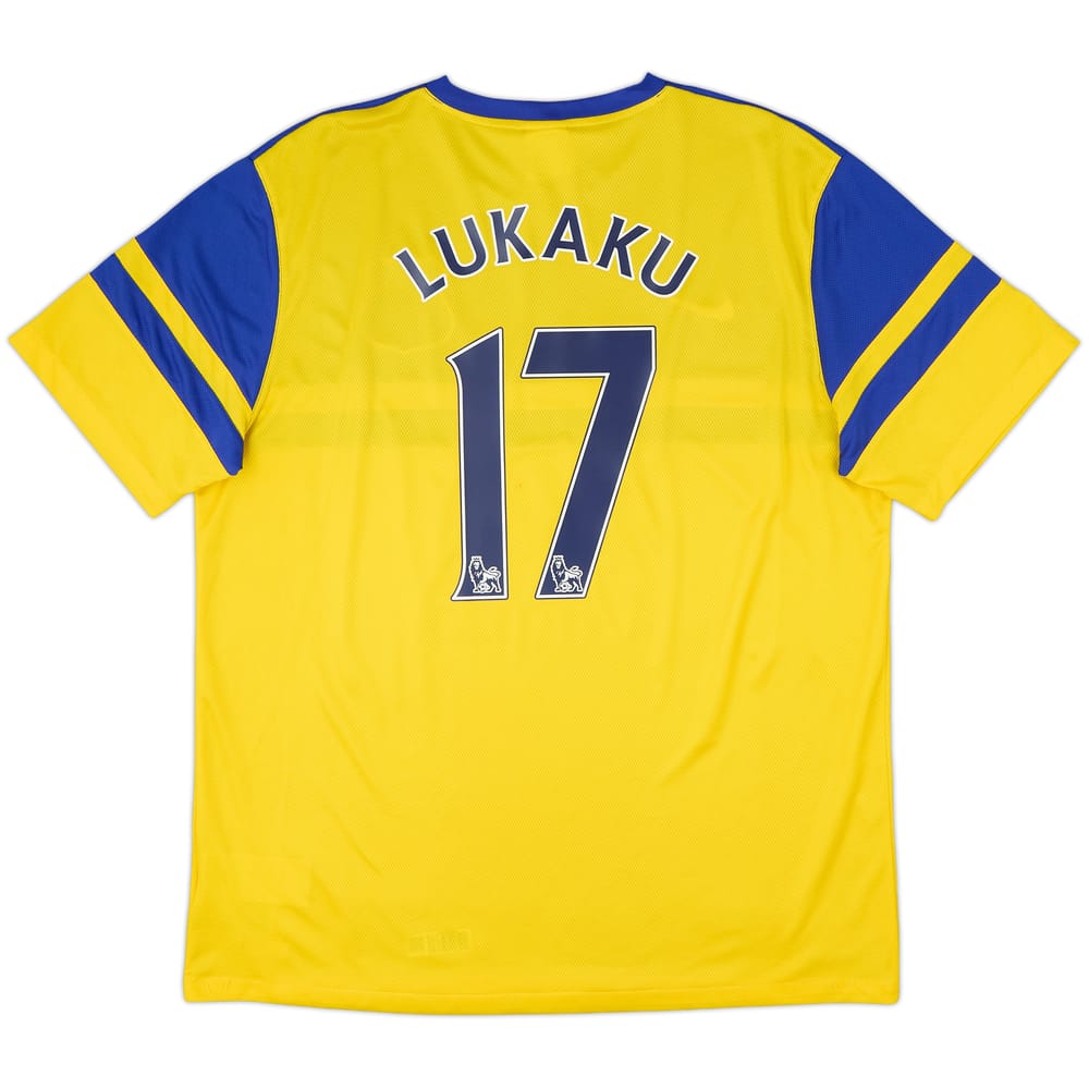 2013-14 Everton Away Shirt Lukaku #17 - 10/10 - (XL)