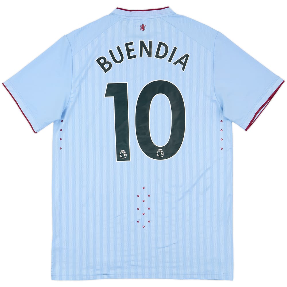 2022-23 Aston Villa Authentic Away Shirt Buendia #10 - 8/10 - (M)