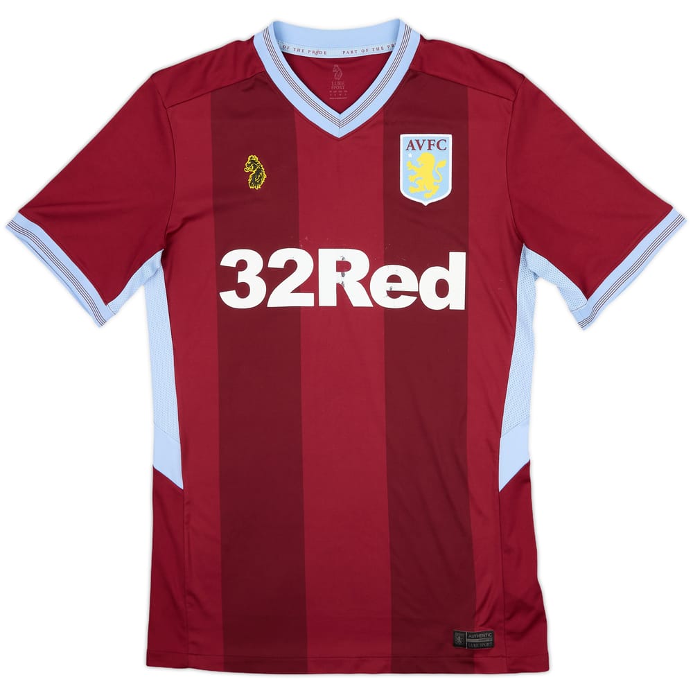 2018-19 Aston Villa Home Shirt - 5/10 - (S)