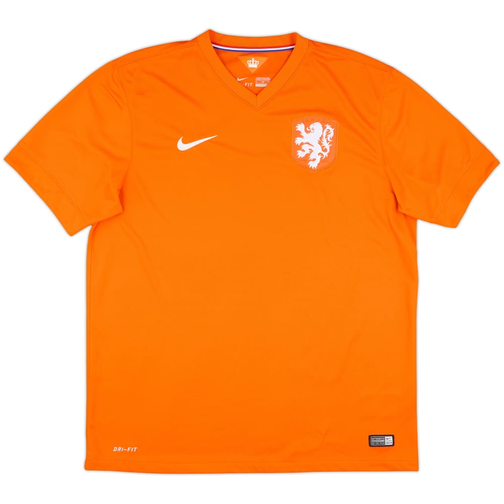 2014-15 Netherlands Home Shirt - 9/10 - (XL)