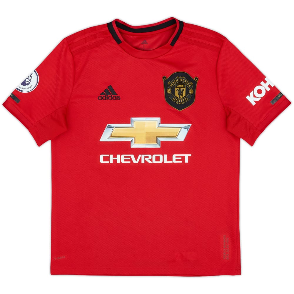 2019-20 Manchester United Home Shirt - 9/10 - (L.Boys)