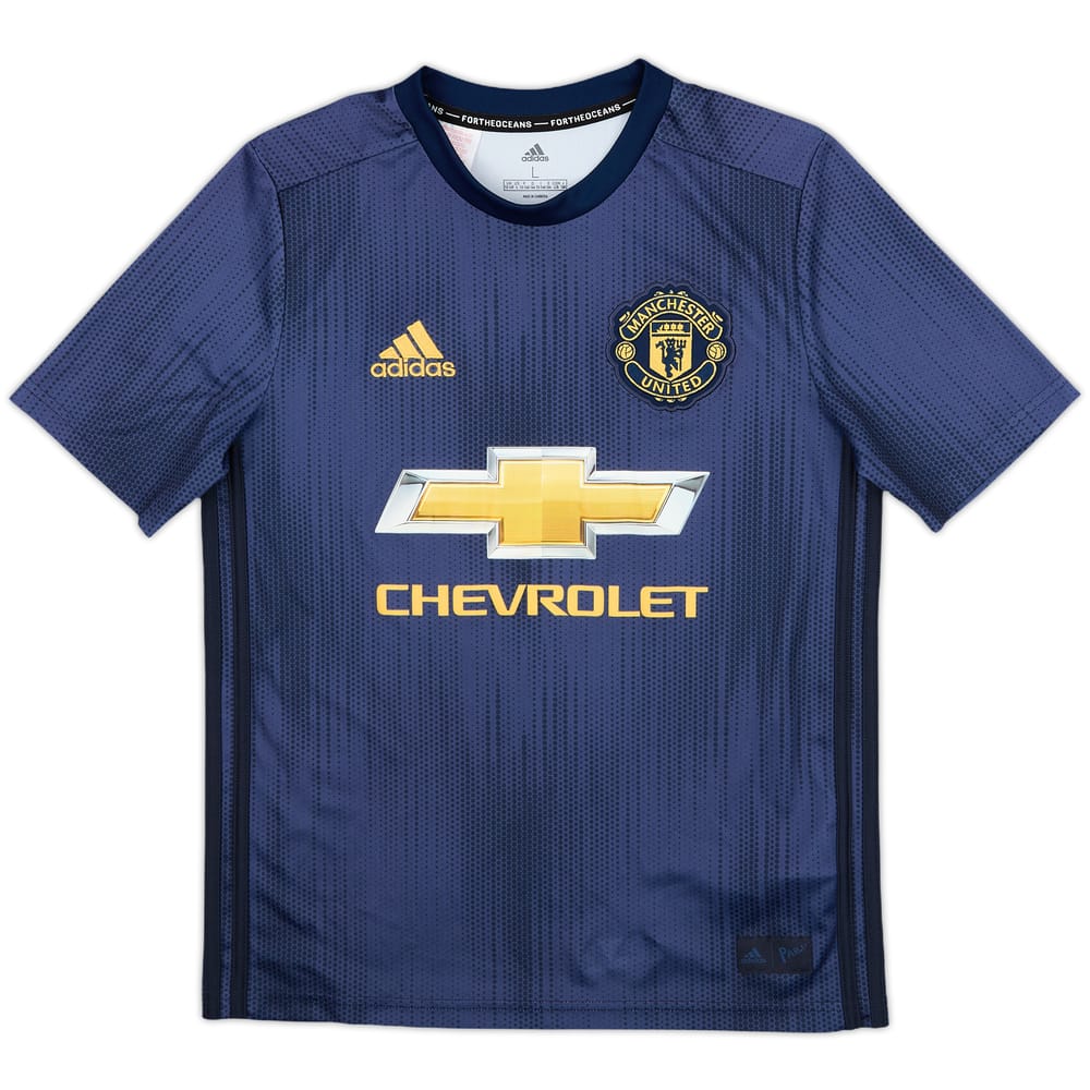 2018-19 Manchester United Third Shirt - 9/10 - (L.Boys)
