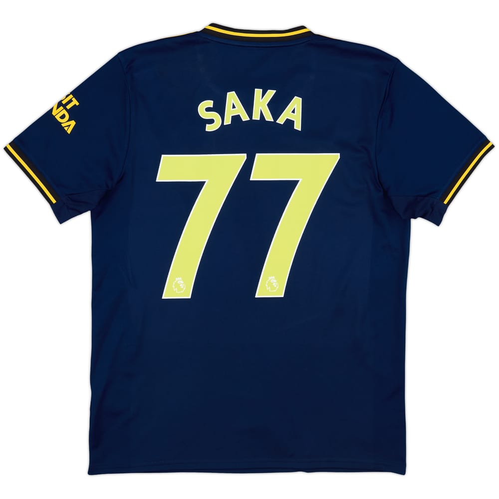 2019-20 Arsenal Third Shirt Saka #77 - 9/10 - (M)