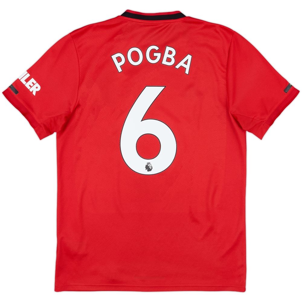 2019-20 Manchester United Home Shirt Pogba #6 - 6/10 - (M)