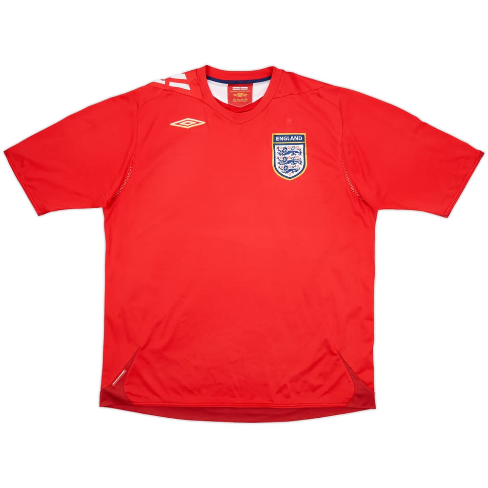 2006-08 England Away Shirt - 4/10 - (XL)