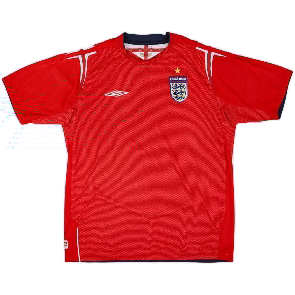 2004-06 England Away Shirt - 5/10 - (L)