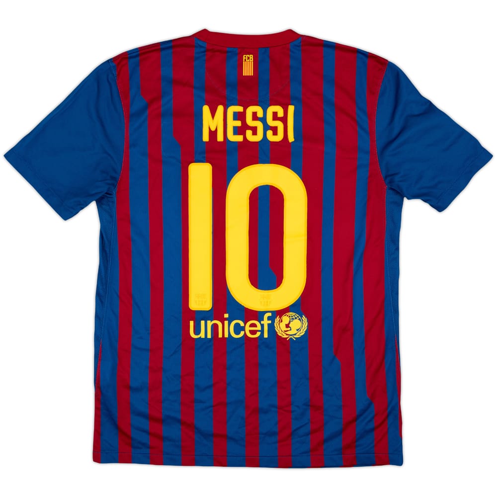 2011-12 Barcelona Home Shirt Messi #10 - 6/10 - (M)