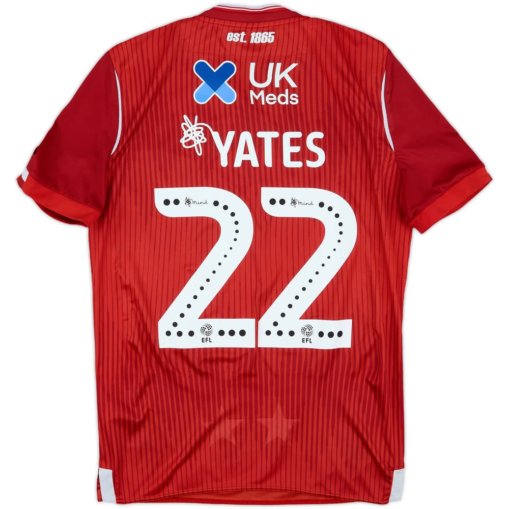 2019-20 Nottingham Forest Home Shirt Yates #22 - 8/10 - (S)