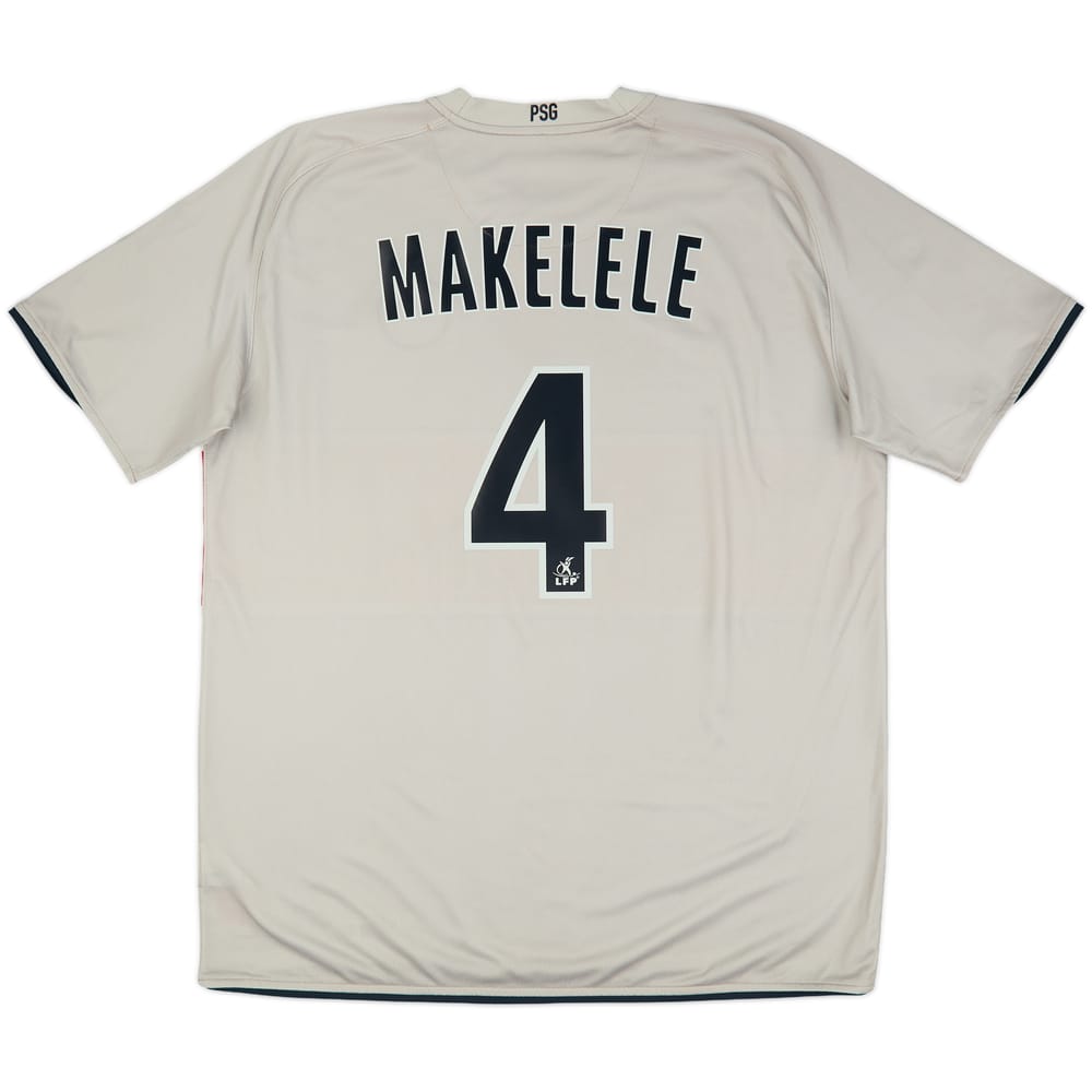 2008-09 Paris Saint-Germain Away Shirt Makelele #4 - 8/10 - (XL)