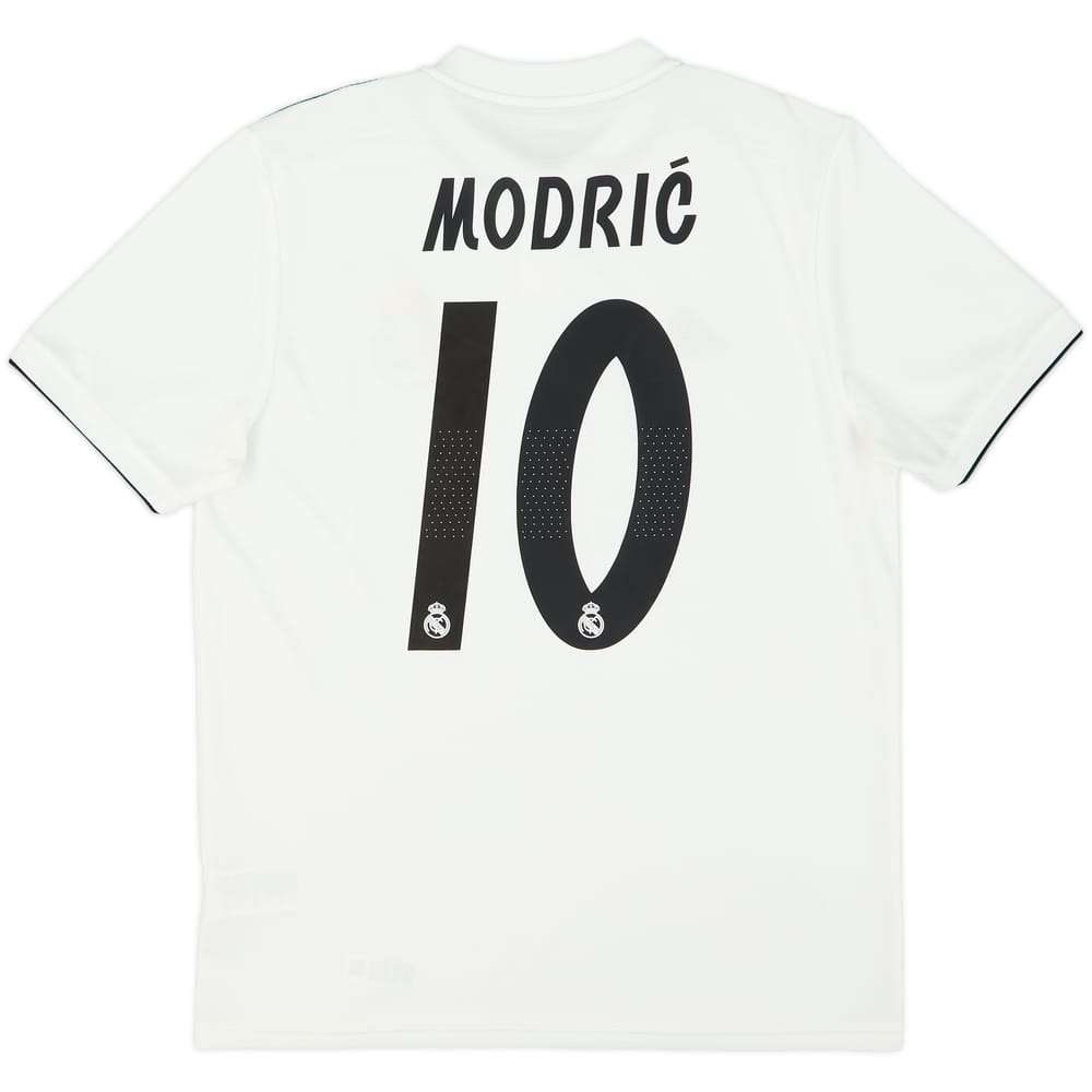 2018-19 Real Madrid Home Shirt Modric #10 - 10/10 - (M)