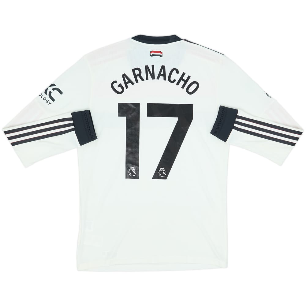 2024-25 Manchester United Authentic Third L/S Shirt Garnacho #17 (M)