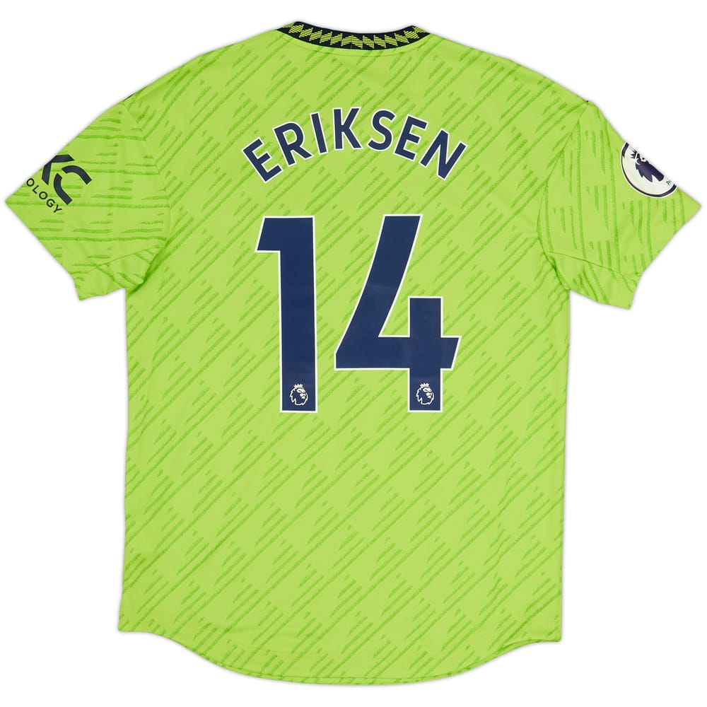 2022-23 Manchester United Authentic Third Shirt Eriksen #14 (M)