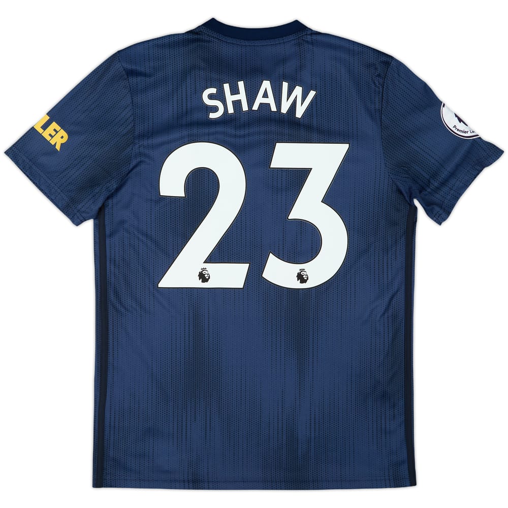 2018-19 Manchester United Third Shirt Shaw #23 - 10/10 - (M)