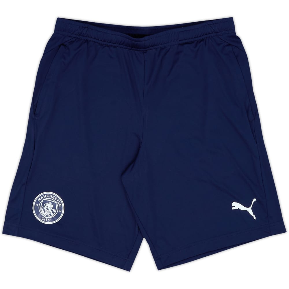 2021-22 Manchester City Puma Training Shorts - 10/10 - (M)