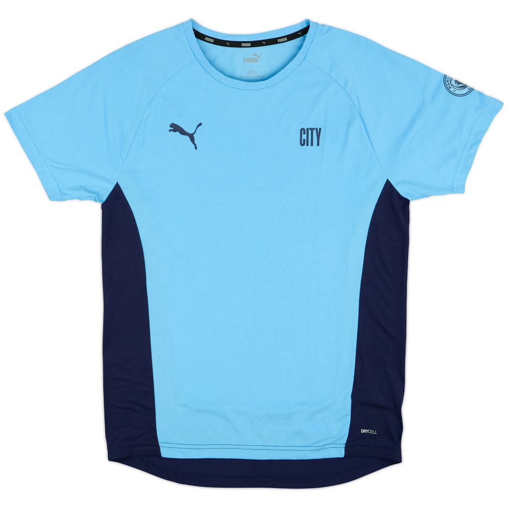 2020-21 Manchester City Puma Training Shirt - 9/10 - (L)