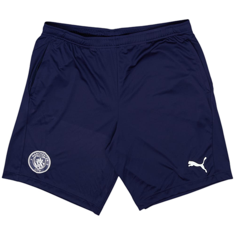 2021-22 Manchester City Puma Training Shorts - 10/10 - (L)