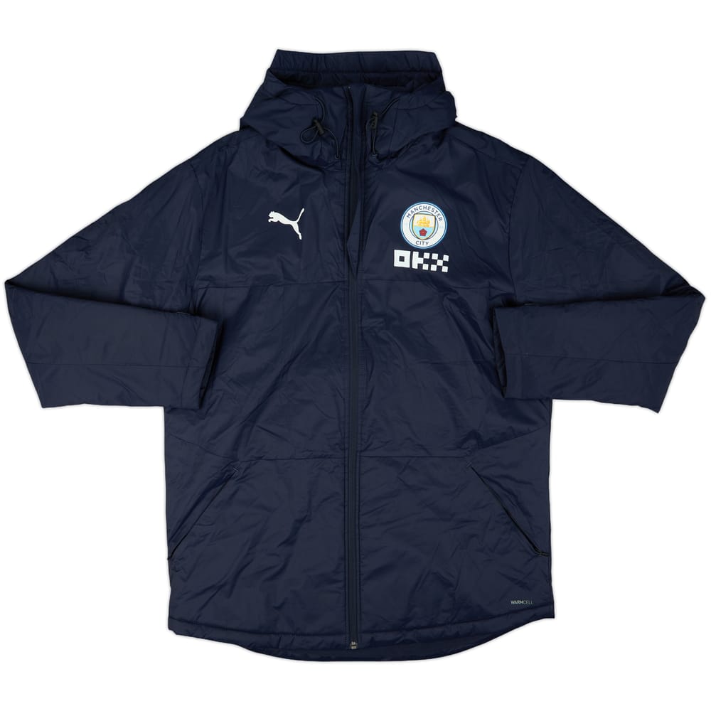 2022-23 Manchester City Puma Padded Bench Coat - 10/10 - (L)