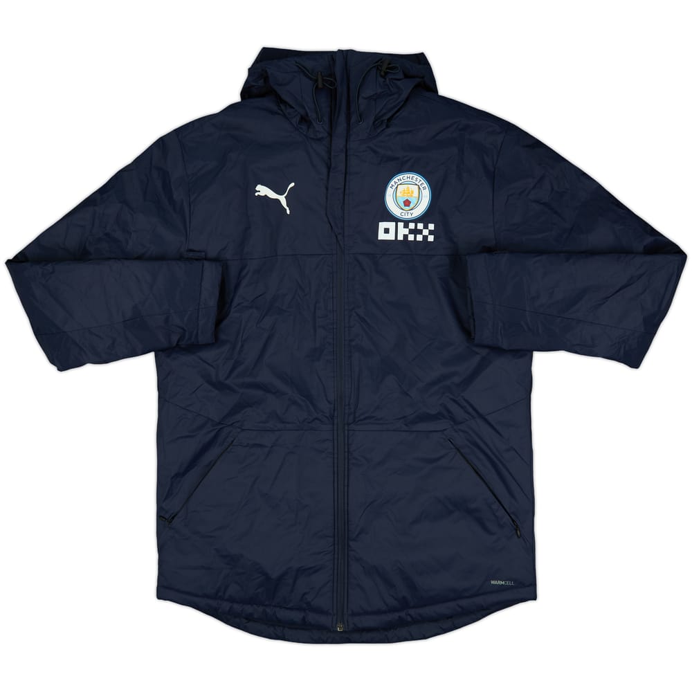 2022-23 Manchester City Puma Padded Bench Coat - 10/10 - (M)
