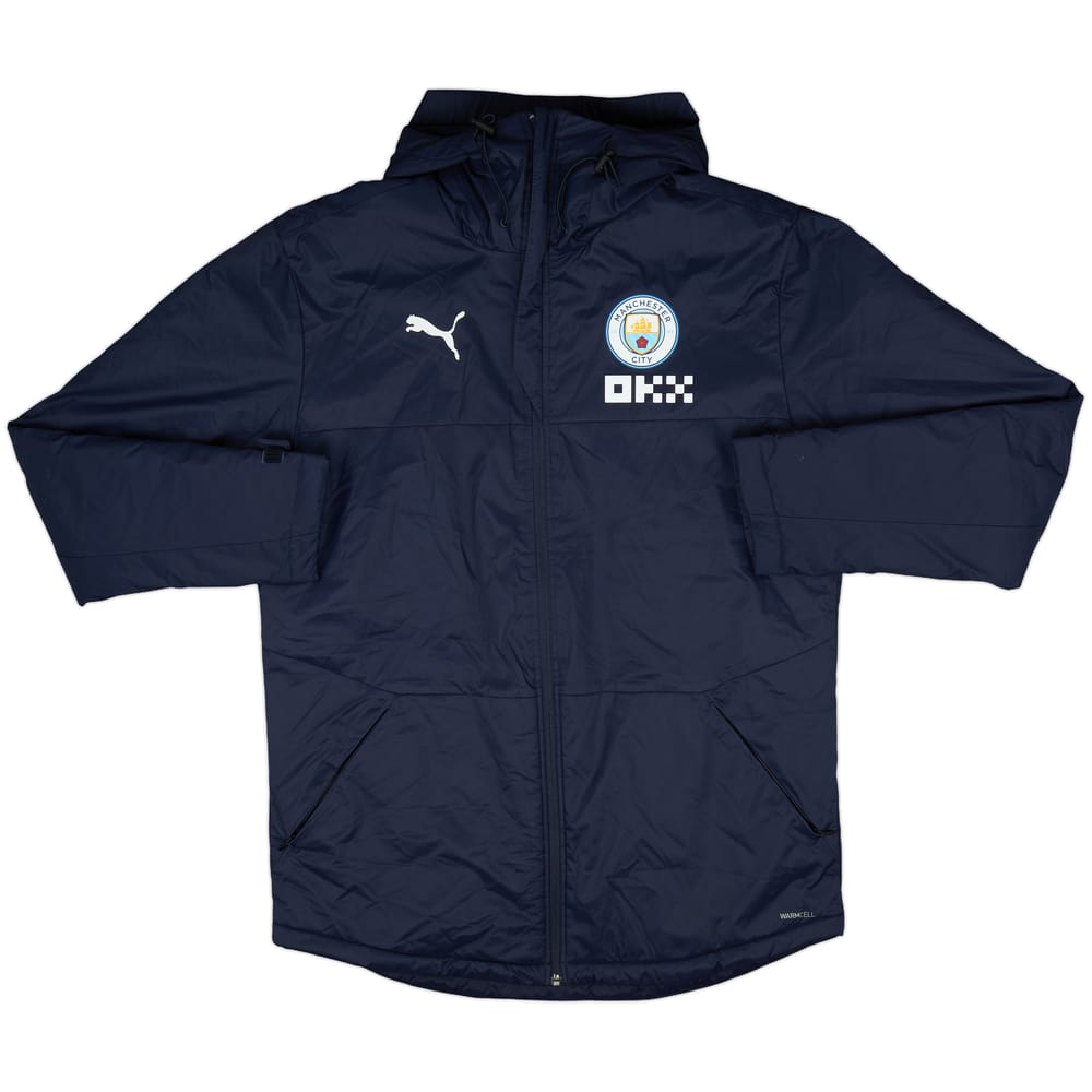 2022-23 Manchester City Puma Padded Bench Coat - 10/10 - (M)