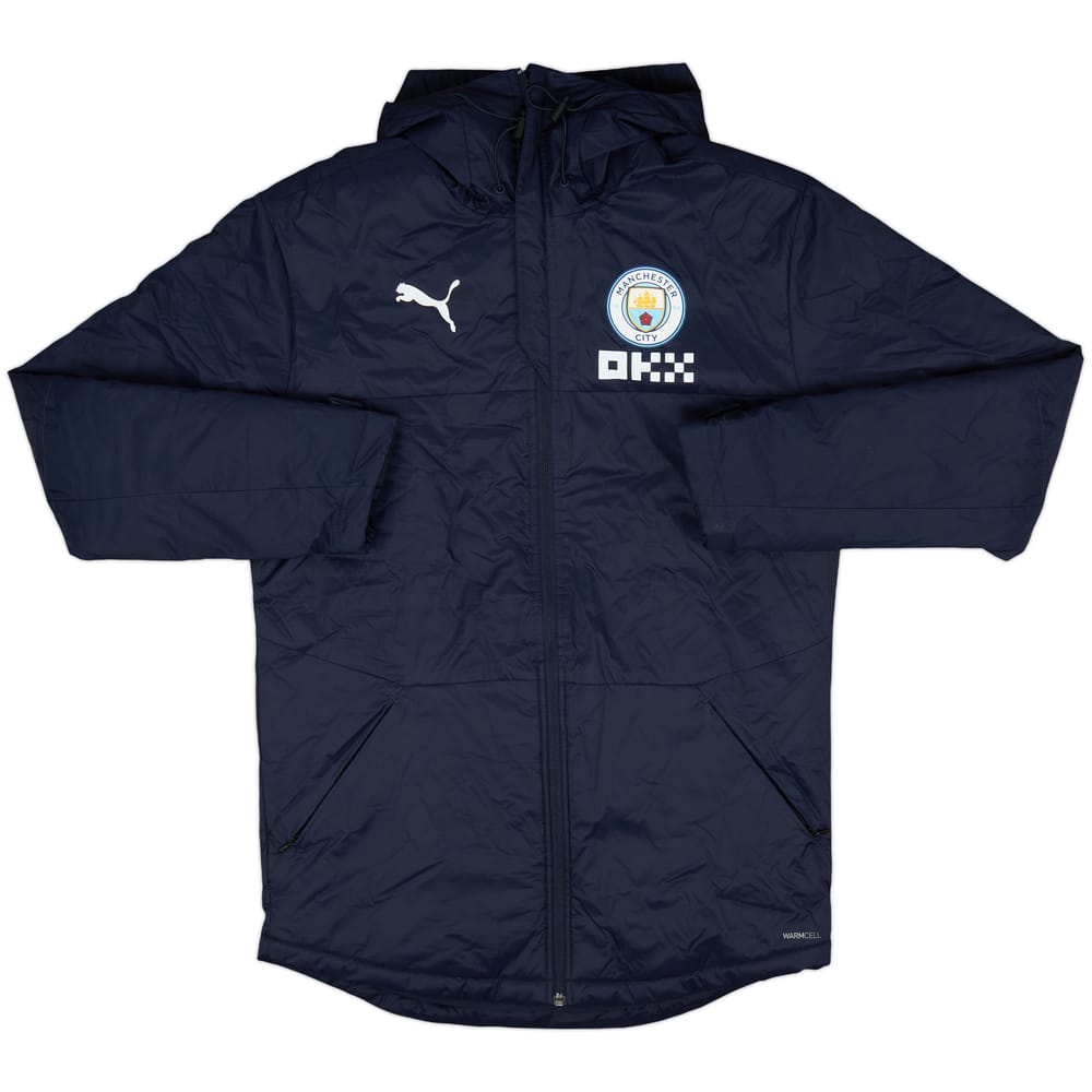 2022-23 Manchester City Puma Padded Bench Coat - 10/10 - (S)