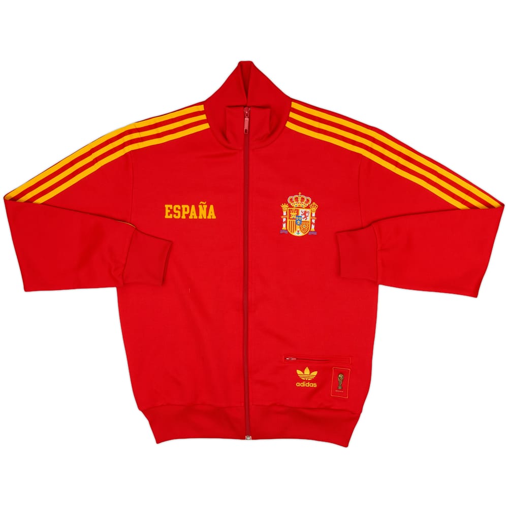 2006-07 Spain adidas Track Jacket - 9/10 - (M)