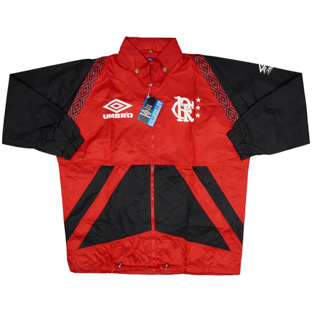 Chaqueta impermeable con capucha Umbro del Flamengo 1996-97 (XL)