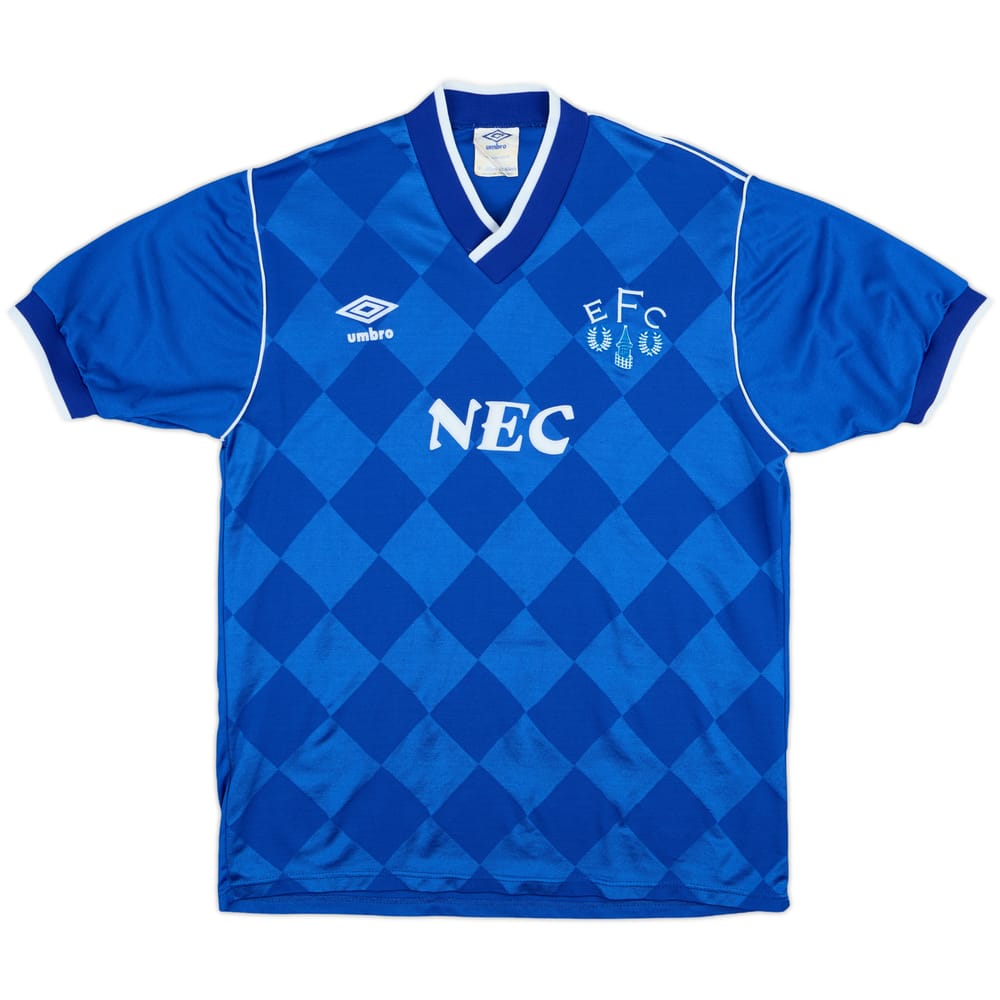 1986-89 Everton Home Shirt - 8/10 - (M)