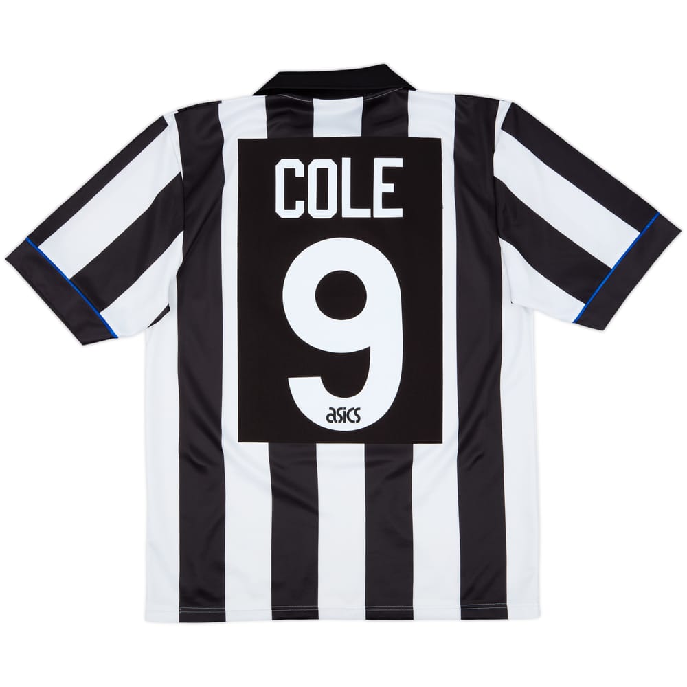 1993-95 Newcastle Home Shirt Cole #9 - 8/10 - (M)