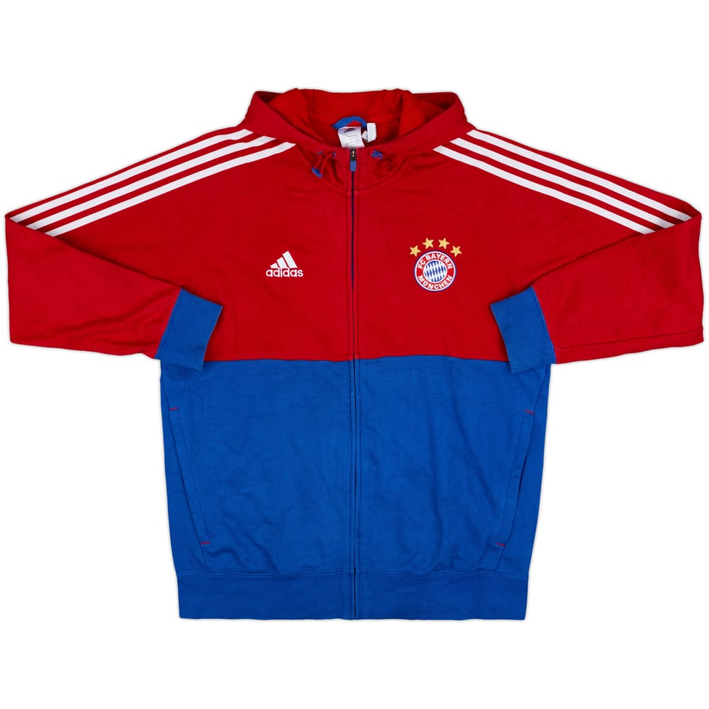 2014-15 Bayern Munich adidas Hooded Track Jacket - 7/10 - (L)