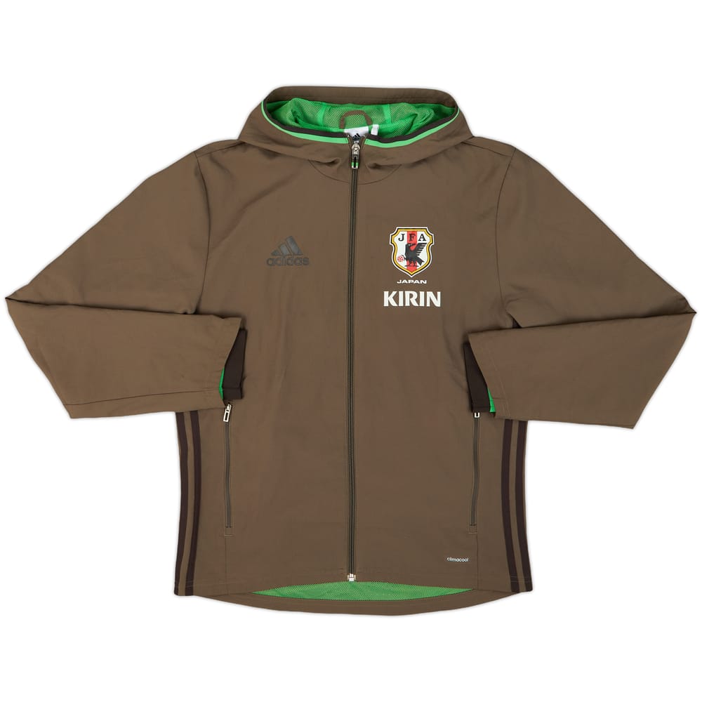 2015-16 Japan adidas Hooded Track Jacket - 8/10 - (S)