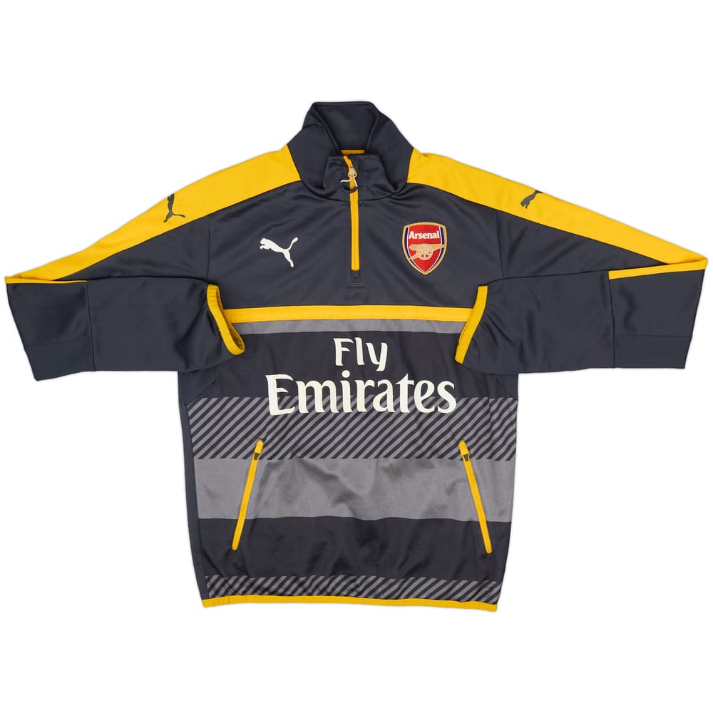 2016-17 Arsenal Puma 1/4 Zip Drill Top - 7/10 - (M)