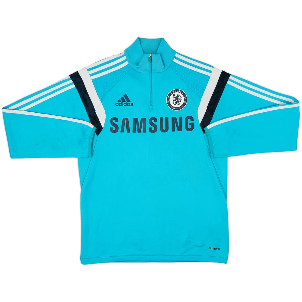 2014-15 Chelsea adidas 1/4 Zip Drill Top - 6/10 - (S)