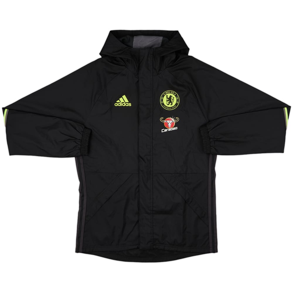 2016-17 Chelsea adidas Hooded Rain Jacket - 10/10 - (S)