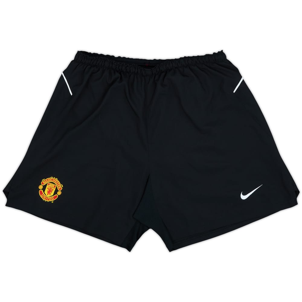 2004-06 Manchester United Home Shorts - 9/10 - (L)