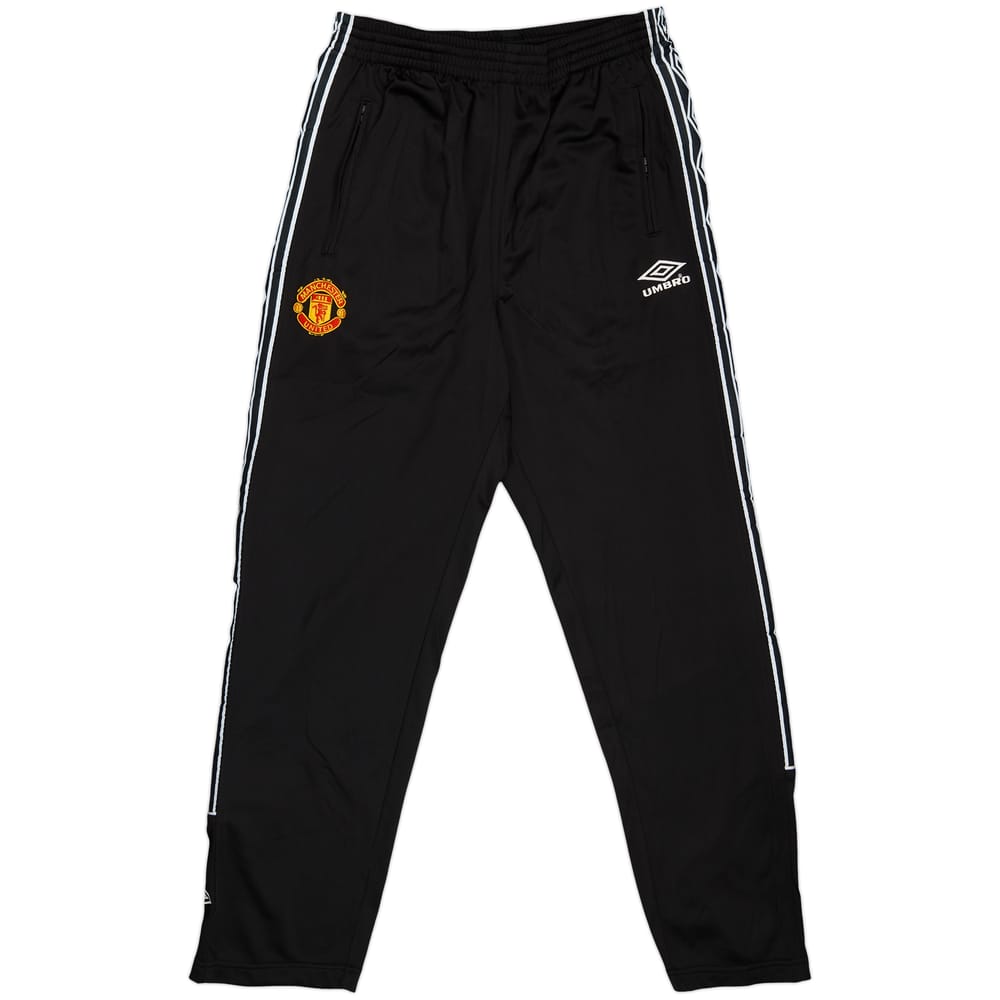 1998-00 Manchester United Umbro Track Pants/Bottoms - 10/10 - (L)