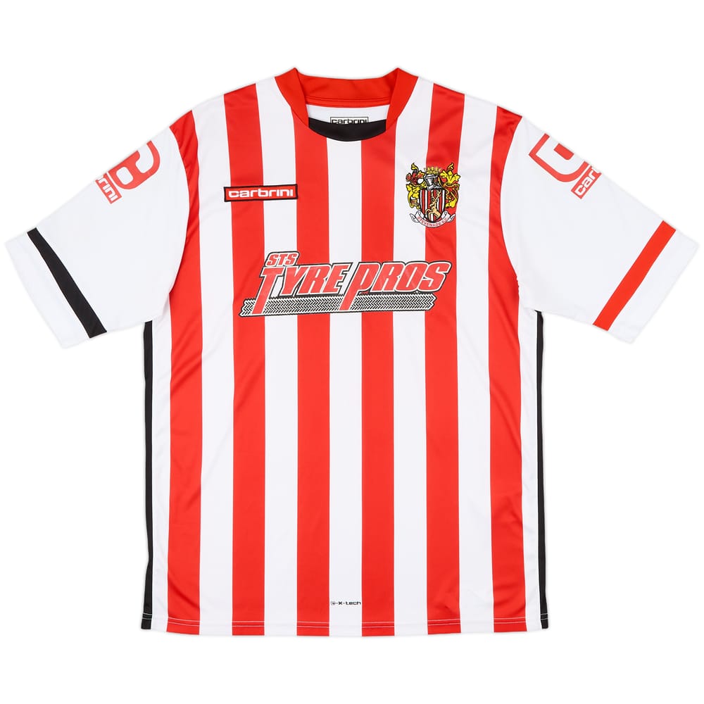 2015-16 Stevenage Home Shirt - 8/10 - (M)