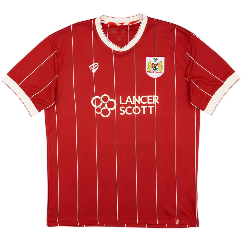 2017-18 Bristol City Home Shirt - 8/10 - (XL)