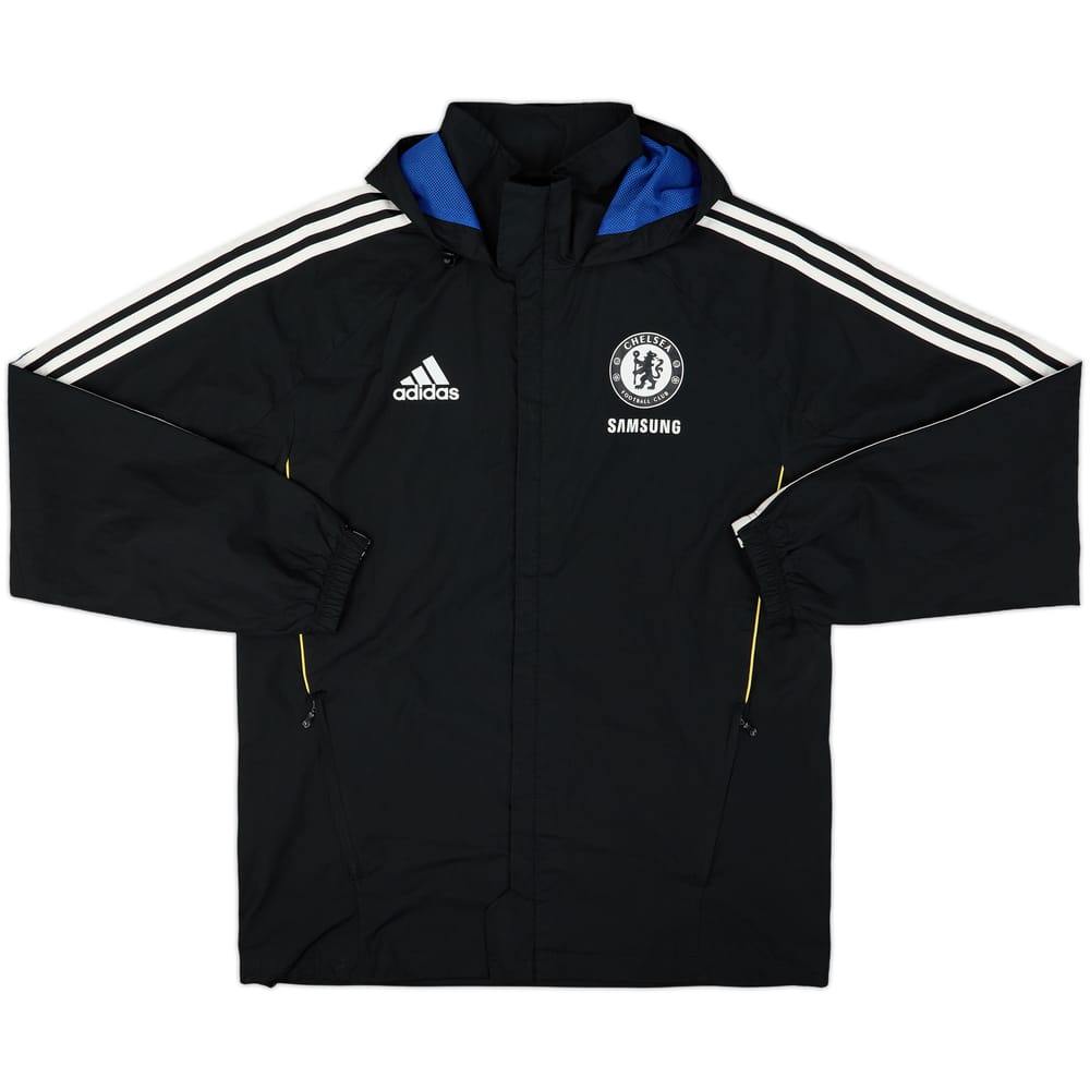2011-12 Chelsea adidas Hooded Rain Jacket - 8/10 - (M)